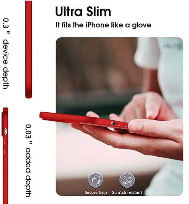 Husa iPhone 14Pro Max,14 Pro,14 Plus,14 Luxury Elegance Rosu