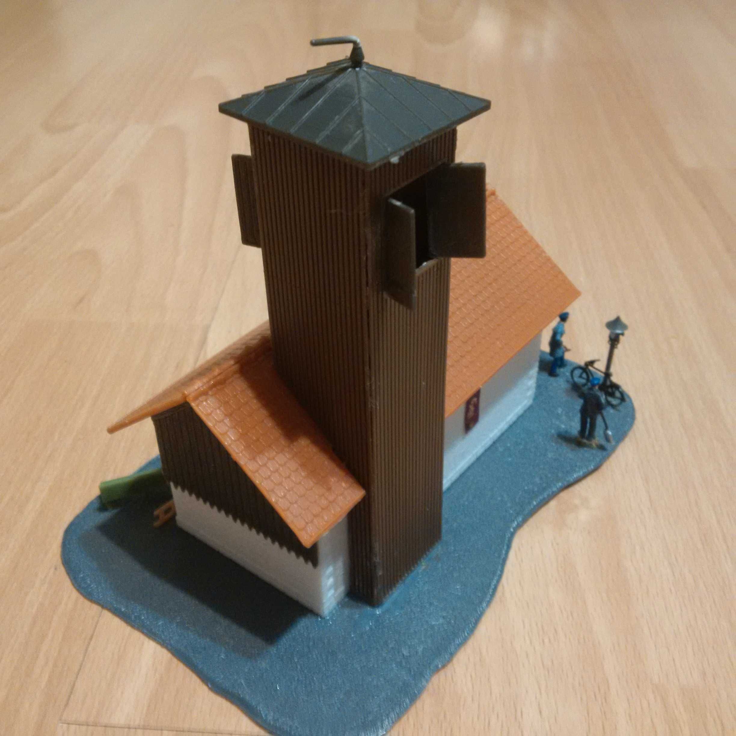 Macheta Pompieri cu figurine si detalii - scara H0 - Germany - Diorama