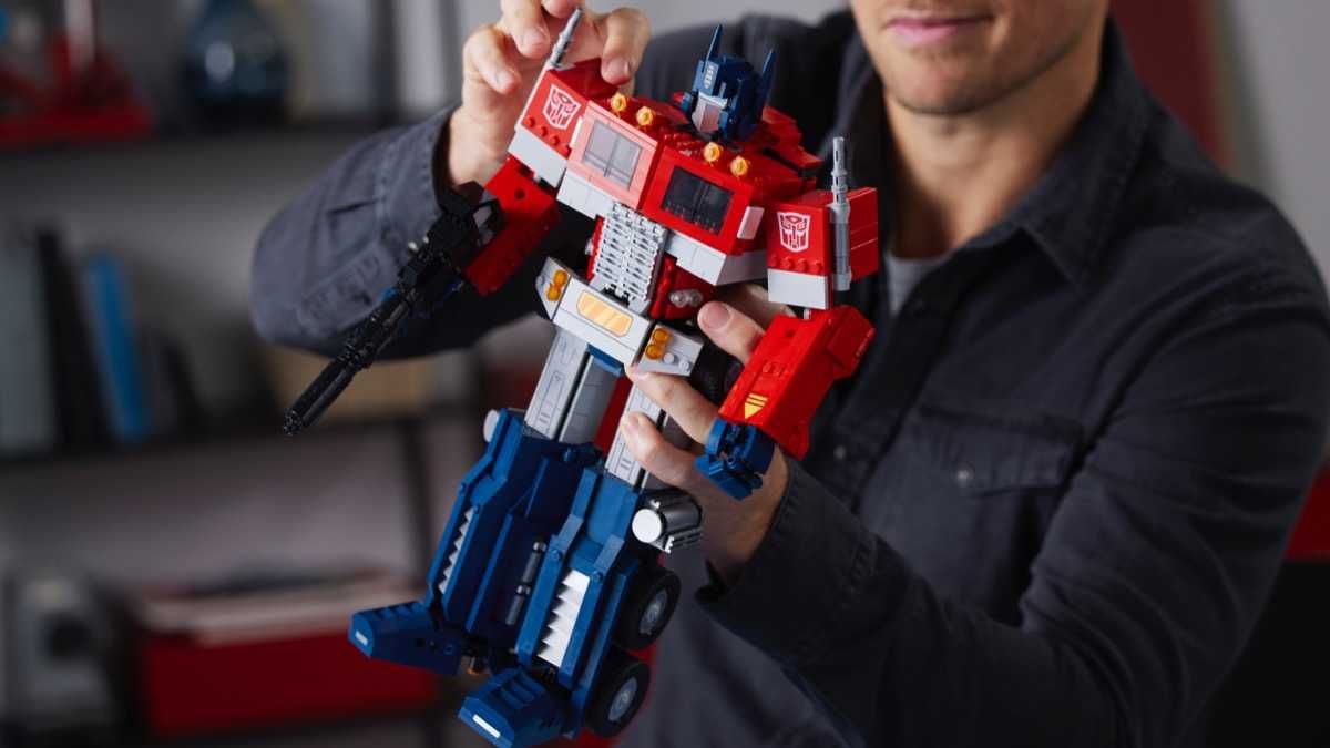 CUTIE TIP robot lego creator expert Transformers Optimus Prime 10302