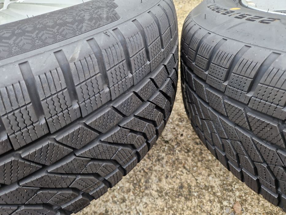 Jante 5x120 Bmw X1 X3 anvelope iarna 225 60 17 Relativ Noi