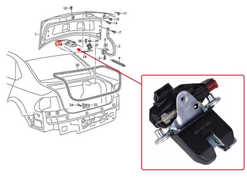 Брава за багажник Seat Tarraco,VW Arteon,Atlas,Cady,Tiguan 2,Polo