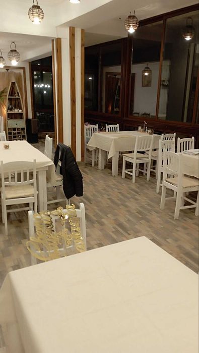 Нова Година или Коледа в къща с ресторант на плажа.