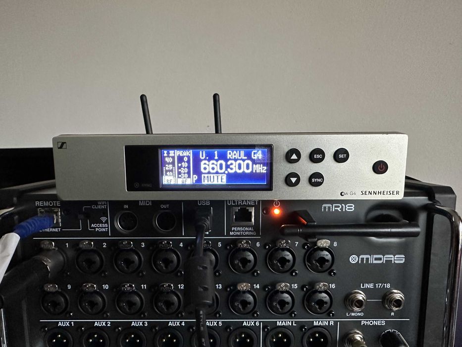 Microfon Sennheiser G4 Wireless, capsula 935