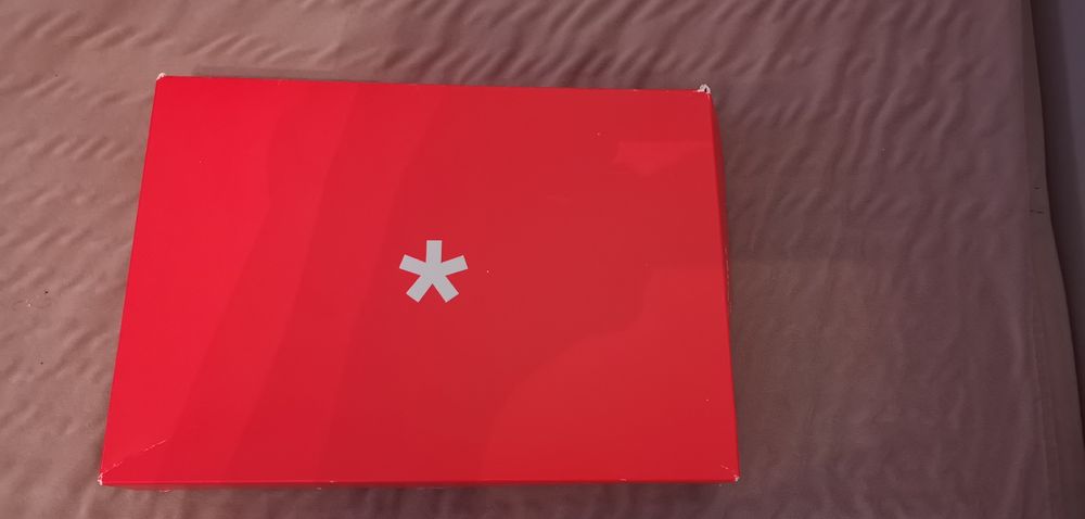 Червена памучна фланелка Celio XL