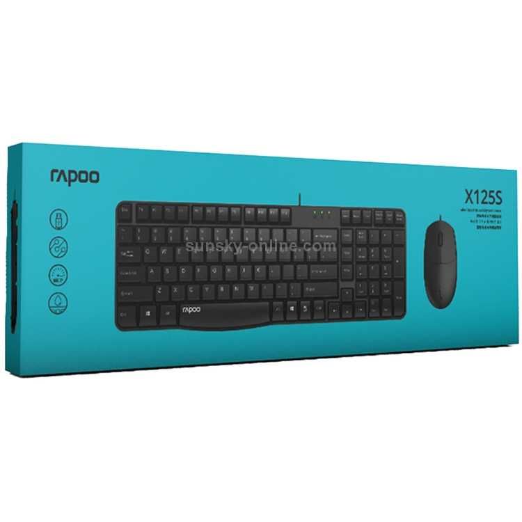 Клавиатура и мышь RapooX125S