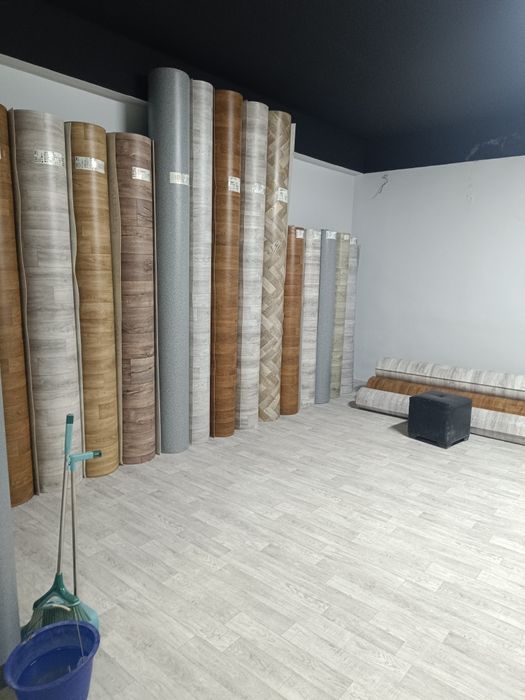 Linoleum va boshqa qurilish materiallari: