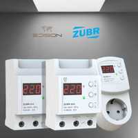 Реле контроля напряжения и тока Zubr 63 ампер 40a 16a orginal