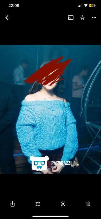 Кардиган-свитер ручной вязки рубан Лало