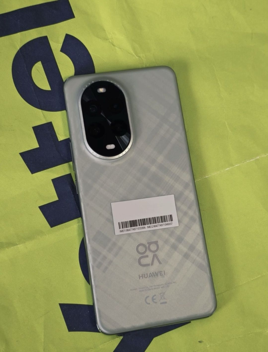 KATO НОВ 512GB Huawei Nova 13 Pro Гаранция Yettel 2028г. Green / Зелен