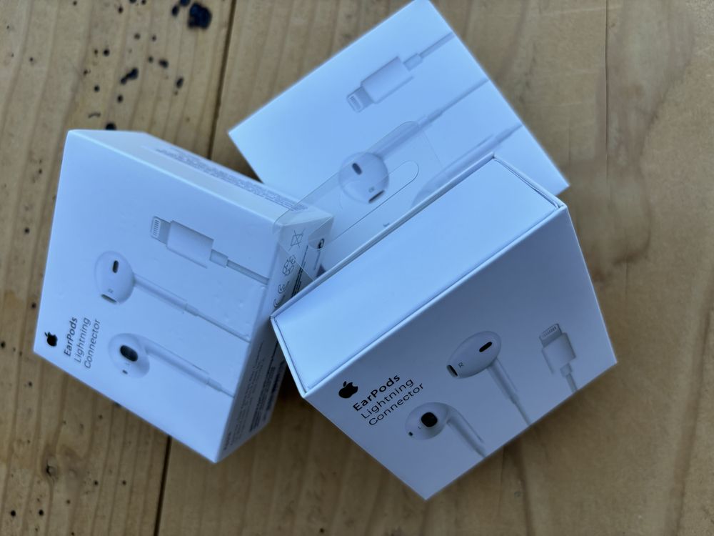 Casti handsfree cu fir Earpods Apple iPhone 13 pro max 13 plus mini 12