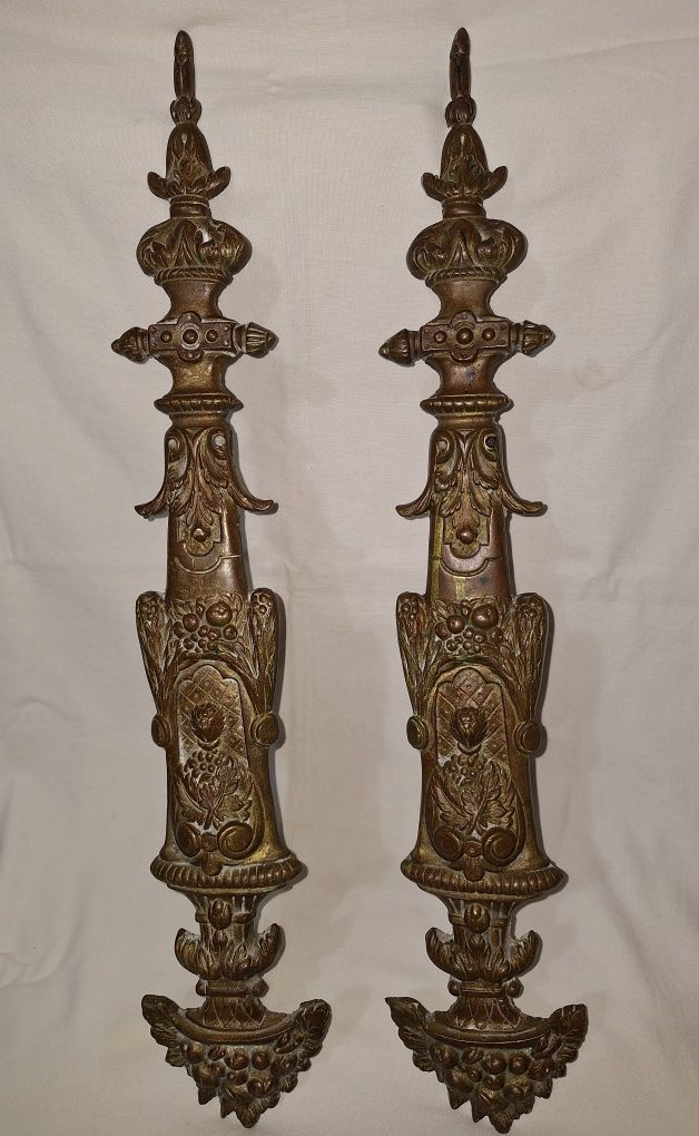 Двойка стари бронзови апликации орнаменти