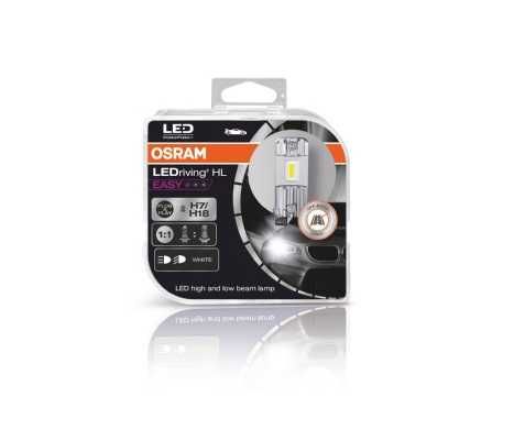 Комплект 2 броя LED крушки Osram Easy H7/H18 12V, 16W, 6500K, 1400lm