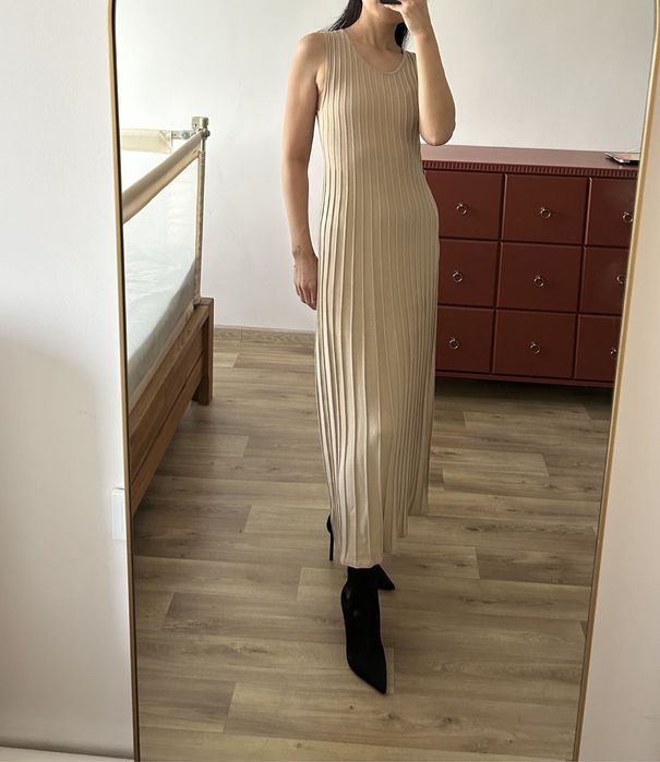 Платье с кардиганом