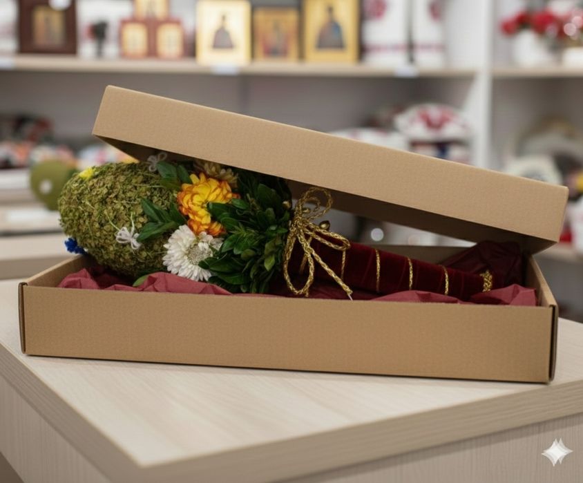 Busuioc tradițional boboteaza