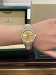 NEW Rolex Datejust 36mm Steel and Yellow Gold 126283rbr