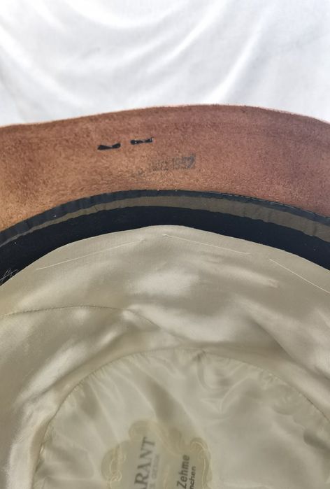 Pălărie 1952 GARANT Ges. Gesch. JOH. ZEHME Munchen