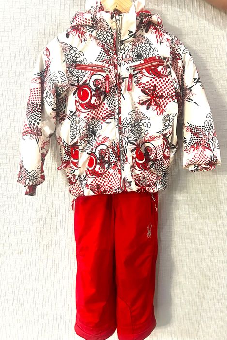 Горнолыжный зимний костюм 104 см универсальный Spyder