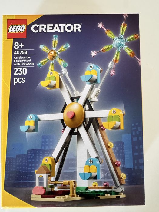 Lego Celebration Ferris Wheel with Fireworks40758 [Original] [Sigilat]