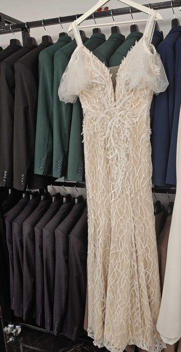 Rochie mireasă - crem