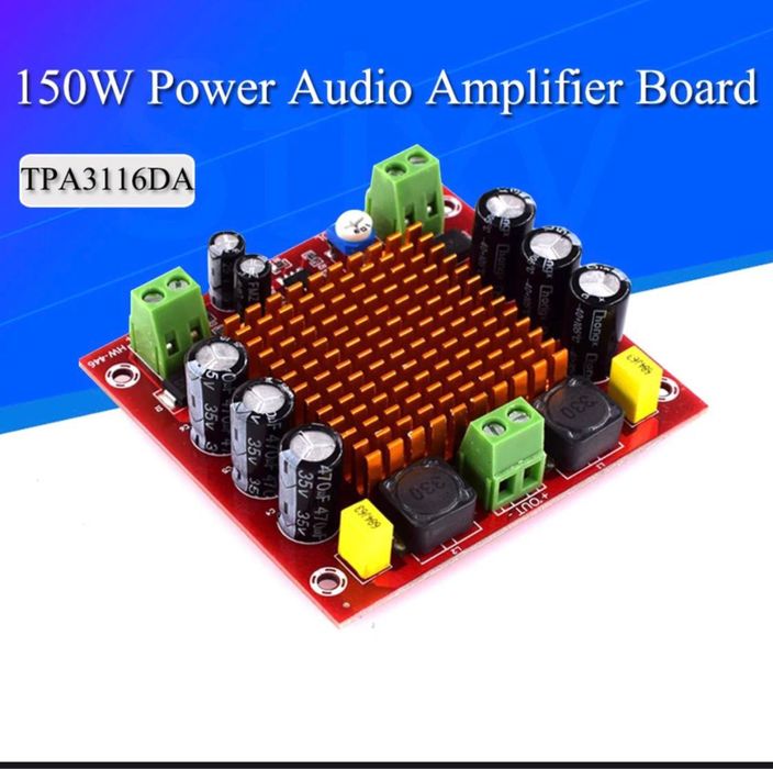Усилитель на ТPA3116D2 моно до 150W