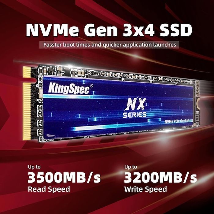 SSD KingSpec NX-512 2TB NVMe 2280 | Fanxiang S770 PCIe 4.0 1TB