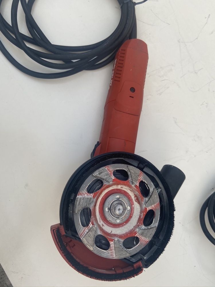 Hilti ag 125-19se flex cu variator slefuit beton mozaic epoxi