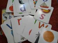 Joc cu cartonase alfabet