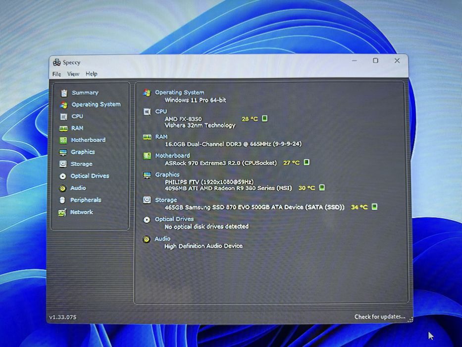 Pc Amd FX8350, 16gb ram, Amd R9 380 4gb, ssd 500gb