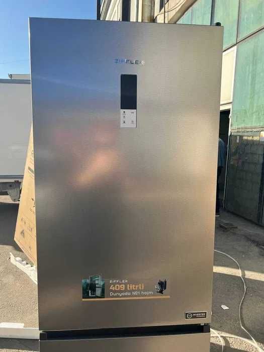 Холодильник ZIFFLER RF-BF-409SV/400SV Inverter No Frost