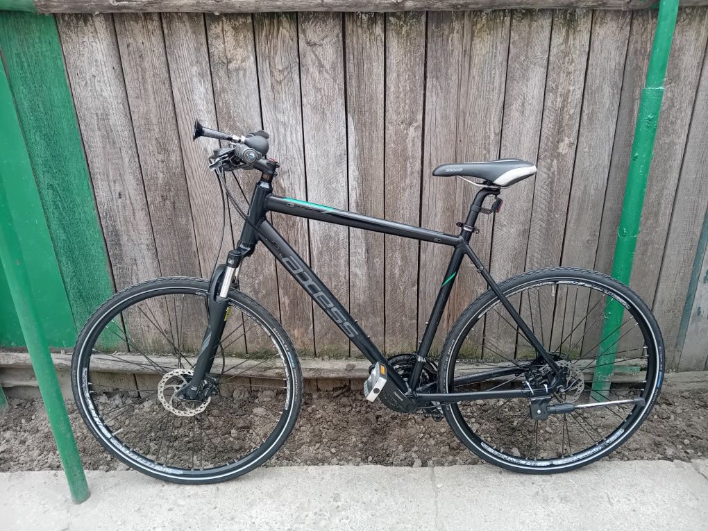 Bicicleta hidraulică bărbătească pe 28 cadru aluminiu full Shimano