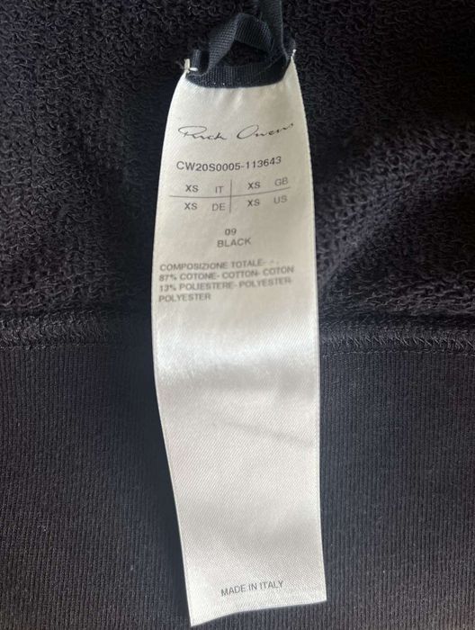 Rick Owens x Champion PENTAGRAM SLEEVE суичър