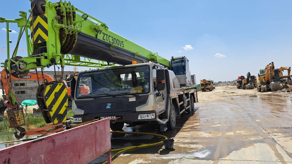 Аренда автокран. Автокран хизмати