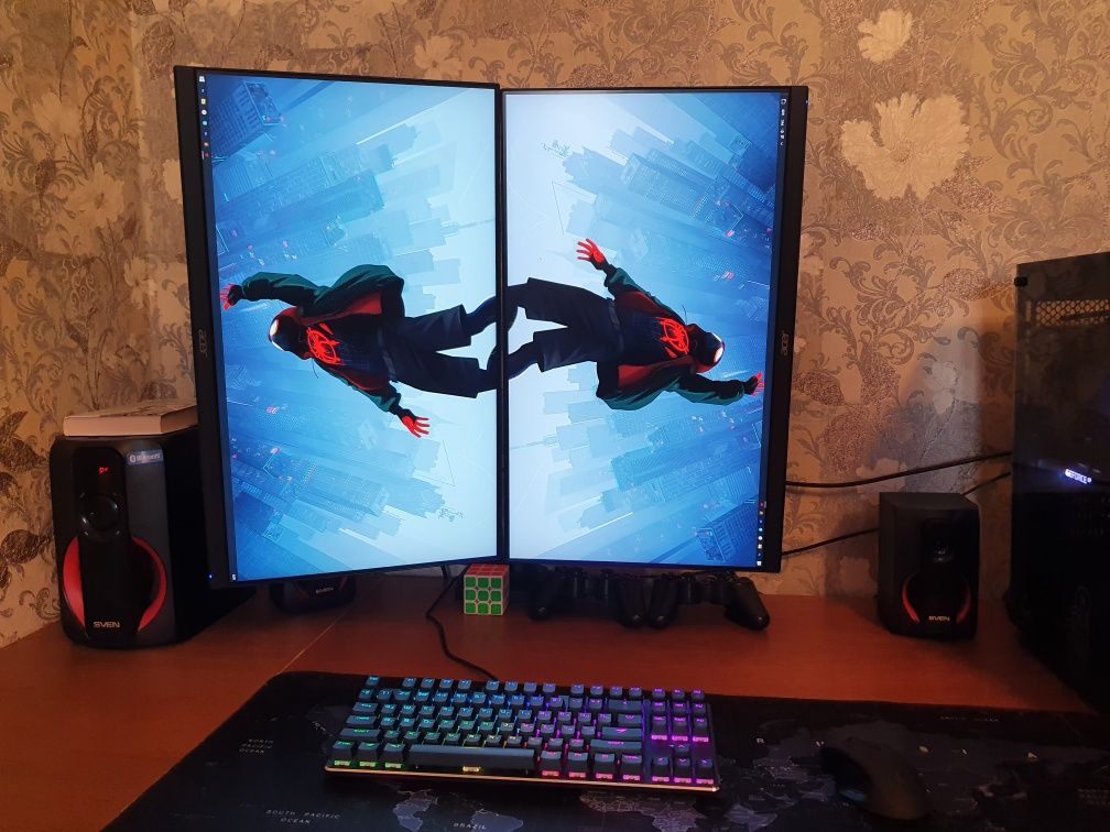 2 монитора Acer Nitro XV240Y 24" 165Hz