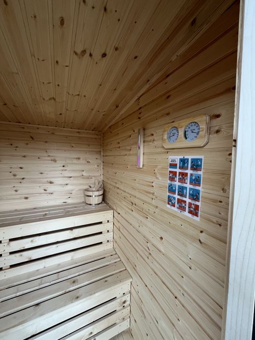Sauna patrata de 6 pers