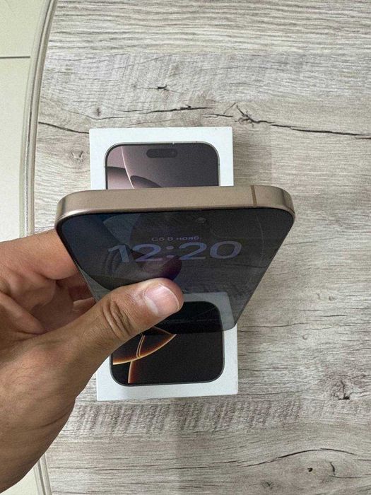iPhone 16 Pro Max 256GB Desert Titanium 99% - Nasiya savdo mavjud!