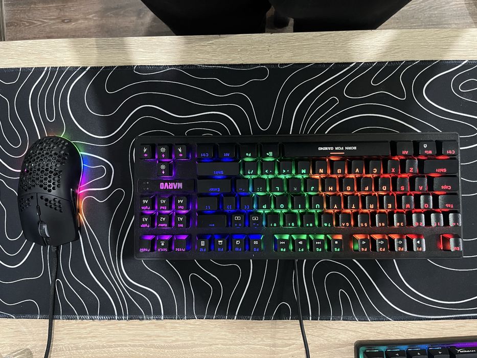 Мишка и механична клавиатура