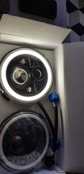 faruri led rotunde  cu semnalizare si daylight TRANSPORT 0