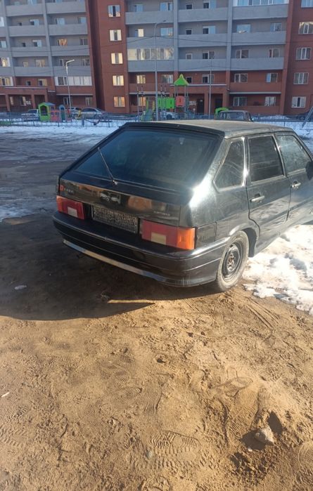 Ваз 2114  на полном ходу