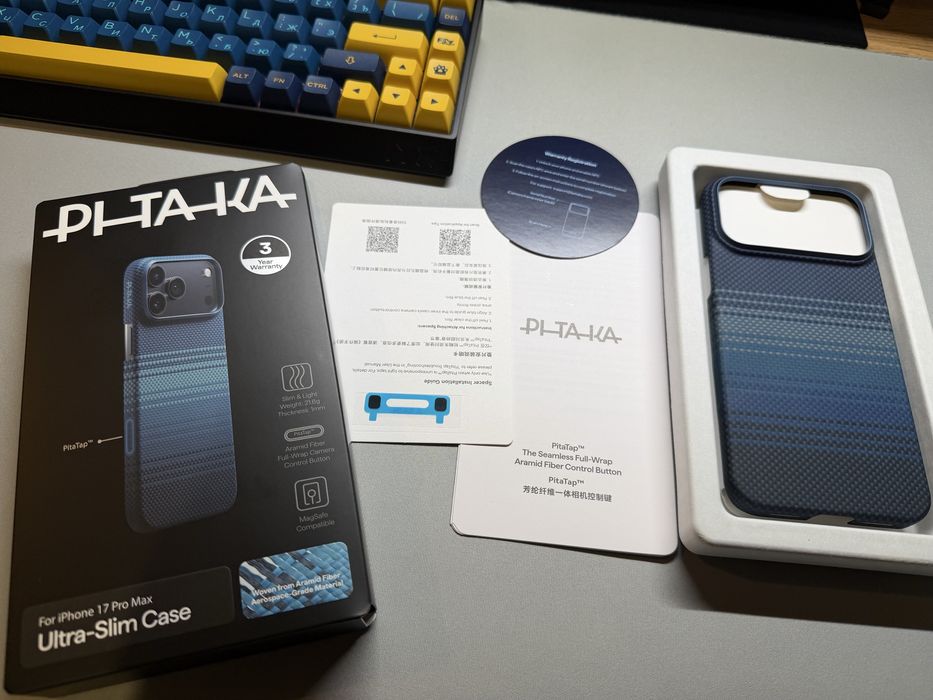 Оригинальный Pitaka на 17 pro max