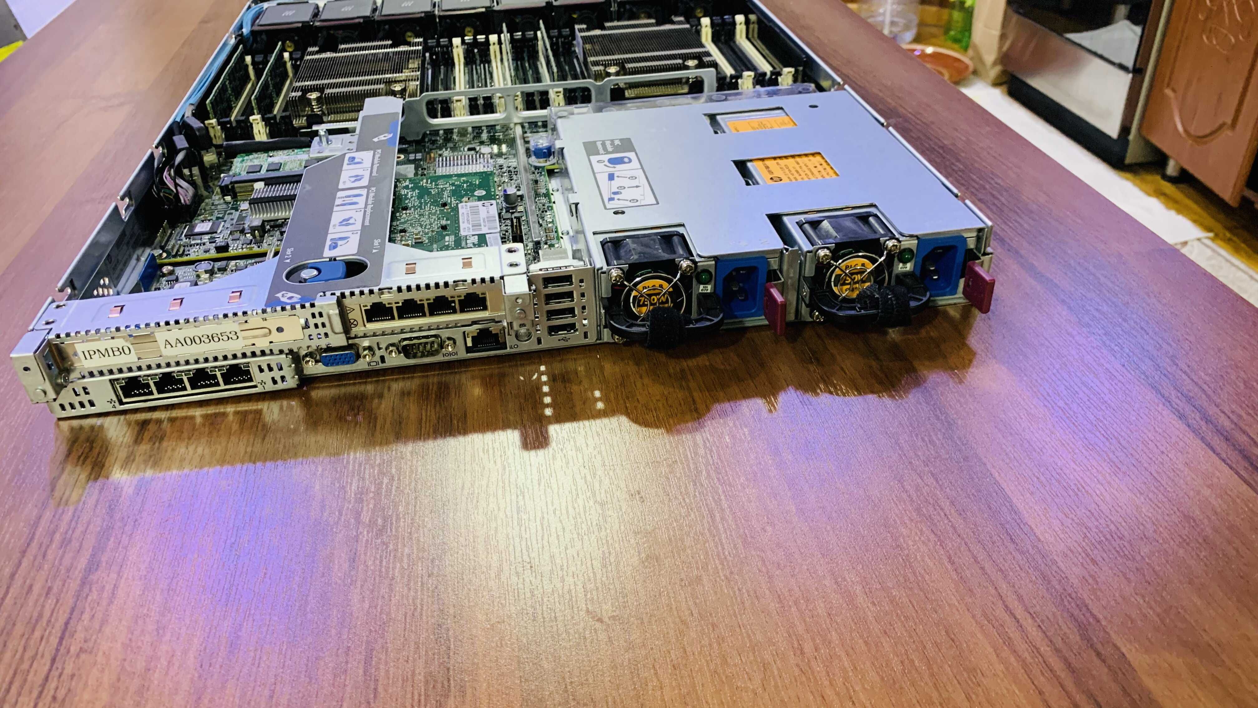 HP Proliant DL360 Gen8 8SFF 8-ядерный