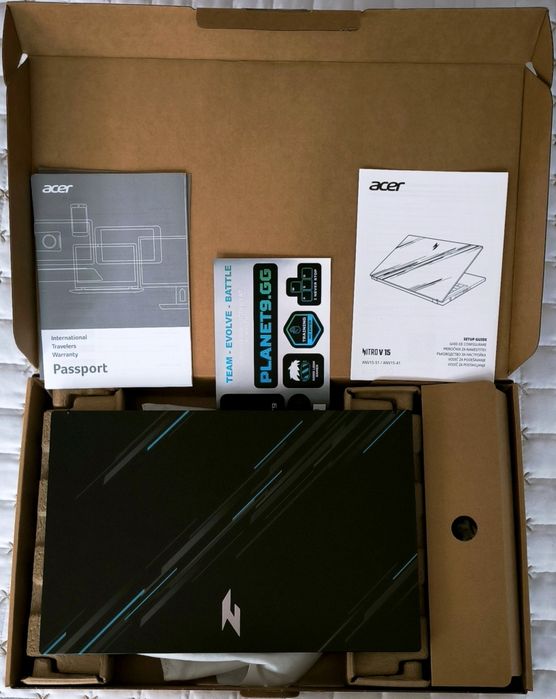 Acer Nitro, i5-13420H, 165Hz, 16GB DDR5, 512GB SSD, 4050 6GB, Гаранция