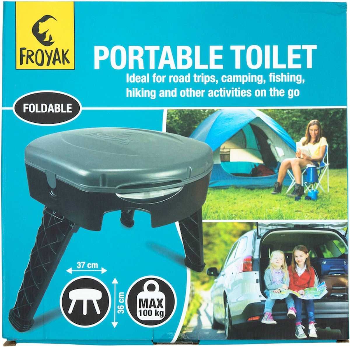 Toaleta portabila  camping ,pescuit , sosea  util  Froyak nou