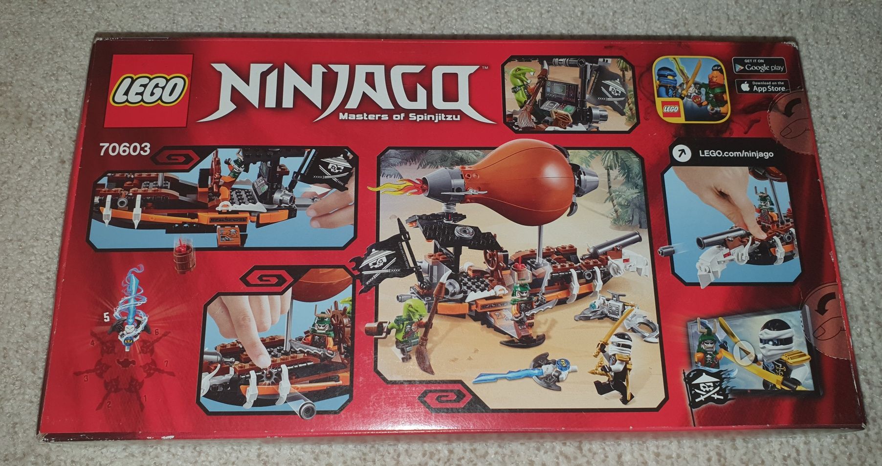 Set LEGO Ninjago 70603 SIGILAT