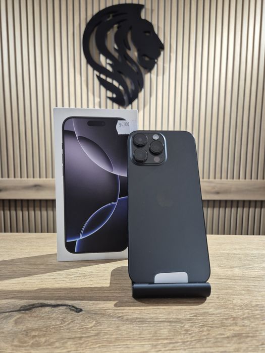 iPhone 16 Pro Max 256gb Black Neverlocked Bat 95%/Fact+Garantie
