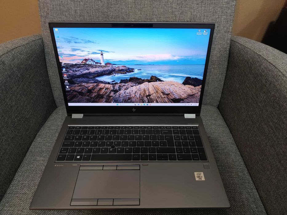 Laptop HP Zbook Fury 15 G7, I7-10850H, 32Gb Ram, 1Tb SSD, RTX3000 6Gb.