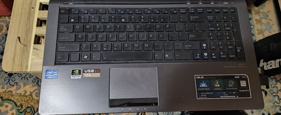 Laptop i7 Asus N53S