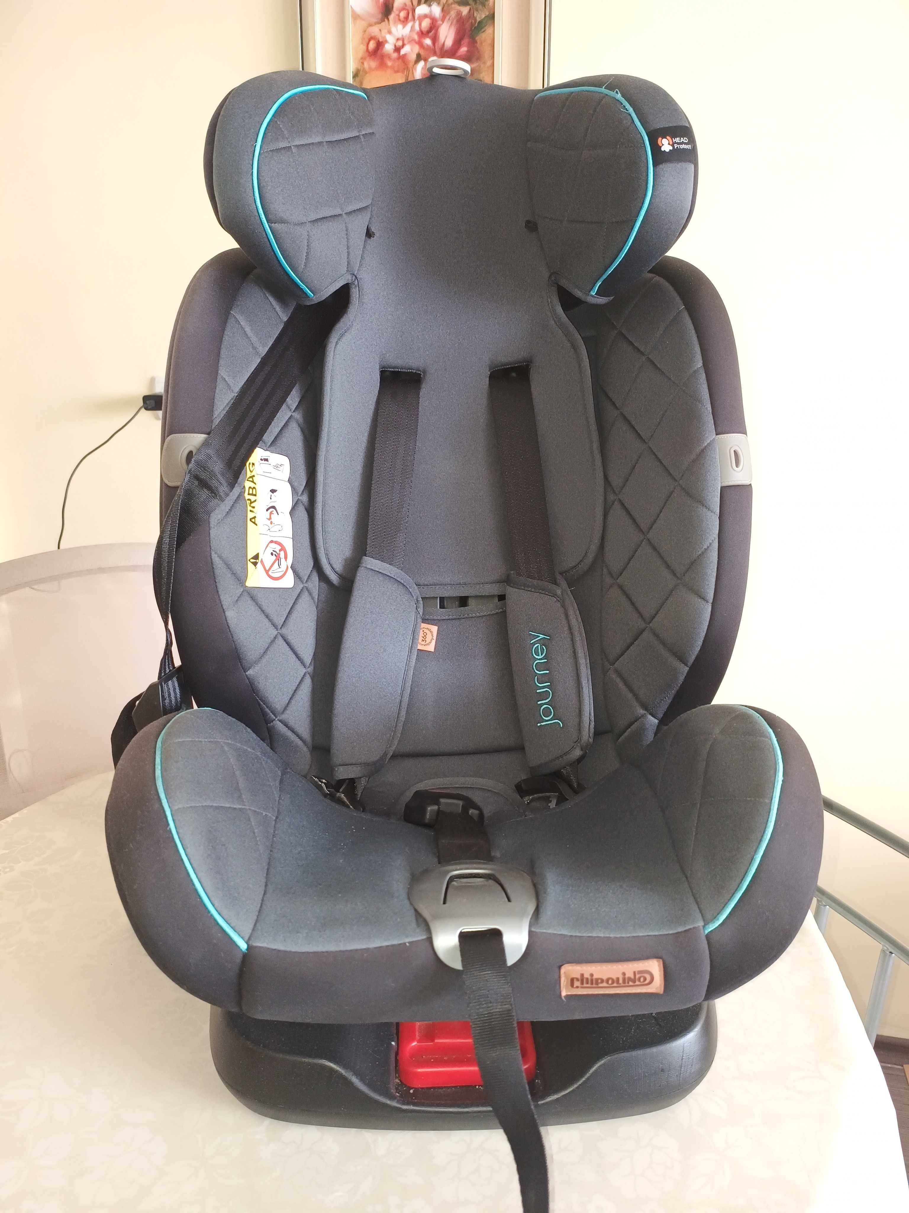 Столче за кола Chipolino - Journey 360, 0-36 kg, с Isofix
