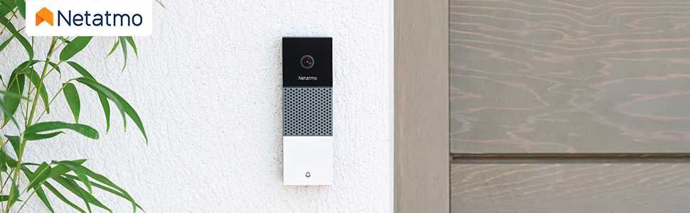 Видеозвънец Netatmo LEGRAND Smart Video Doorbell