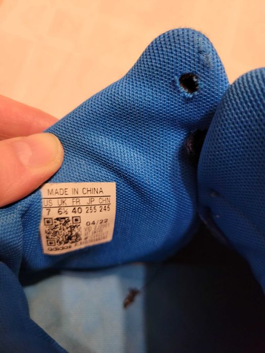 Încălțăminte sport,  Adidas,  albastru, marimea 40