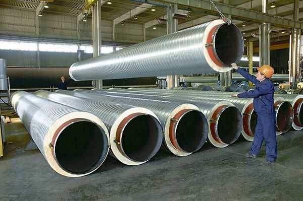 Трубы стальные теплоизоляционные ППУ, Трубы стальные б/у и новые